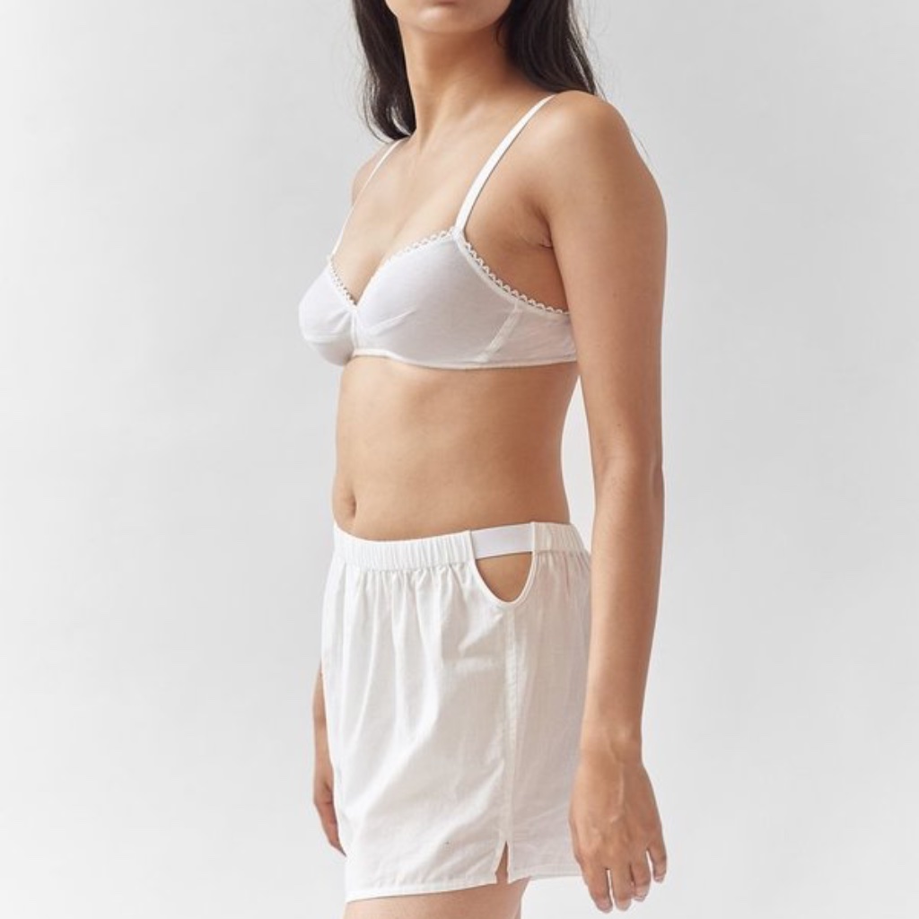 Araks Eduardo Boxer White Organic Cotton Boxers Size Xl Nwt Sassy Classic Pjs — image 4 of 8